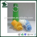 Eco-friendly silicone foldable water bottle with assorted colors